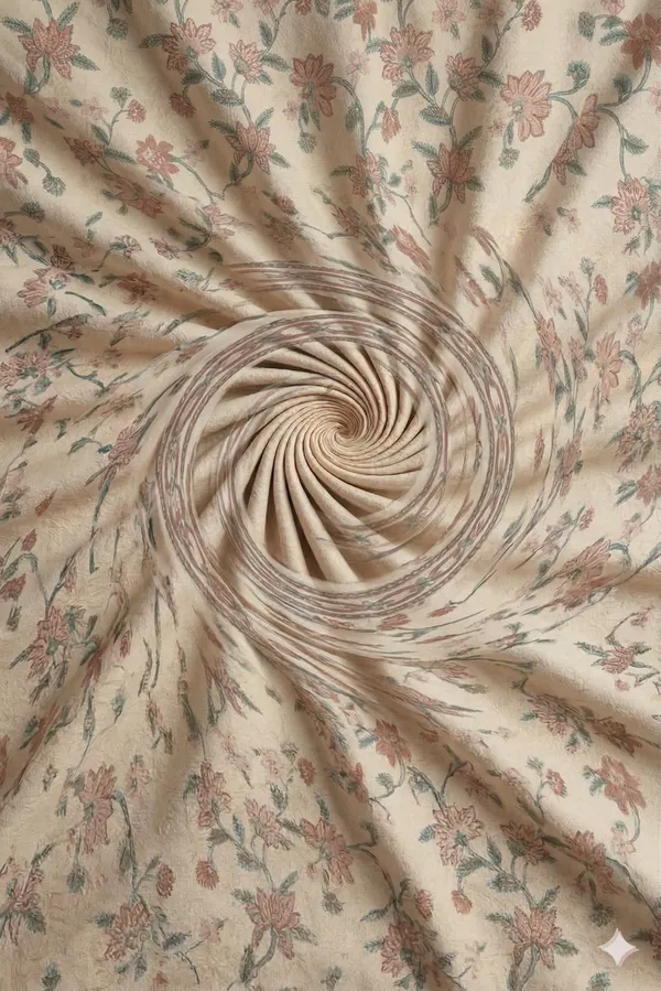 White_Cotton_Pearl_Double_Bedsheet_With_210_Thread_Count