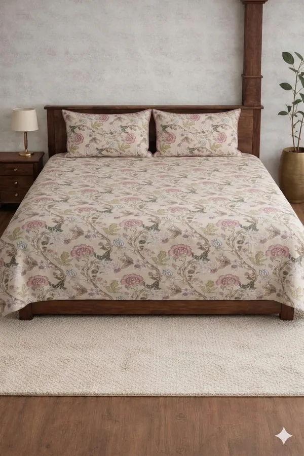 Pink_Cotton_Soft_Touch_Double_Bedsheet_With_310_Thread_Count