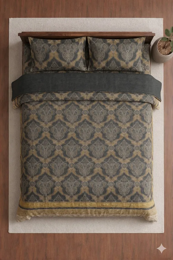 Multicolor_Cotton_Italian_Meenakari_Double_Bedsheet_With_310_Thread_Count