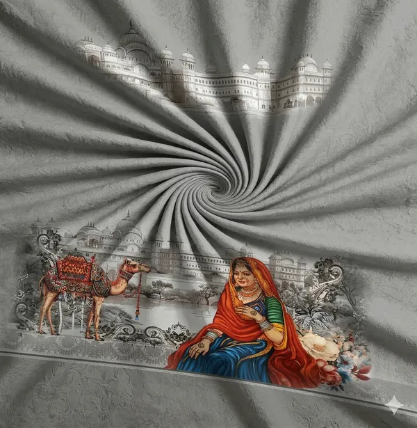 Grey_Cotton_Digi_Style_Double_Bedsheet_With_310_Thread_Count