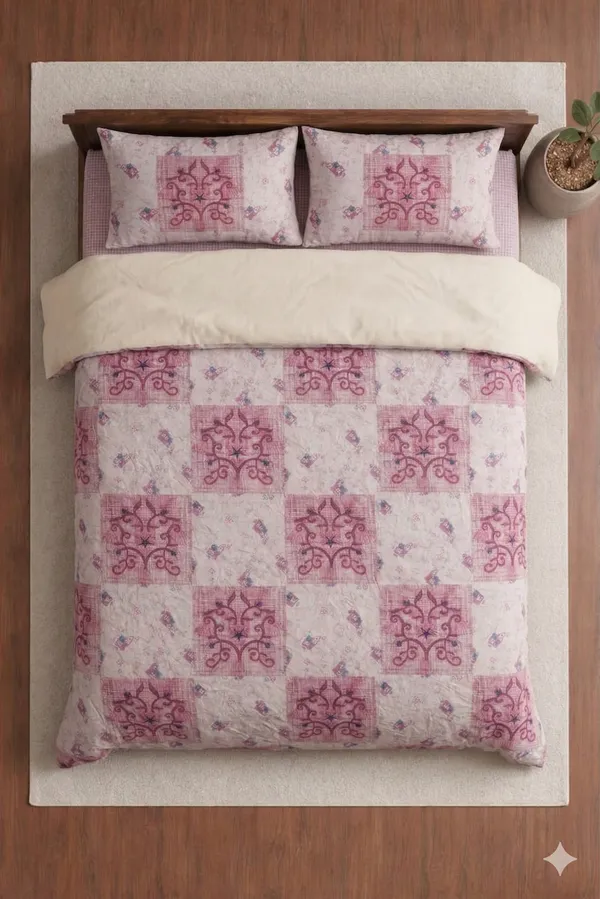 Pink_Cotton_Suzuki_Double_Bedsheet_With_180_Thread_Count