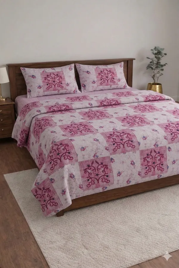 Pink_Cotton_Suzuki_Double_Bedsheet_With_180_Thread_Count