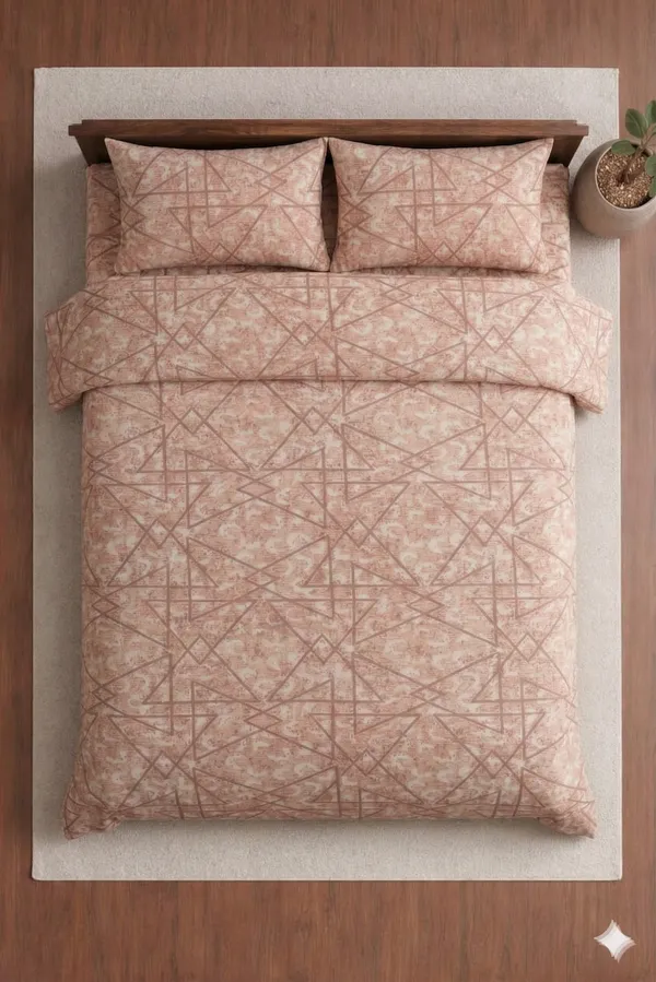 Brown_Cotton_Crown_Double_Bedsheet_With_210_Thread_Count