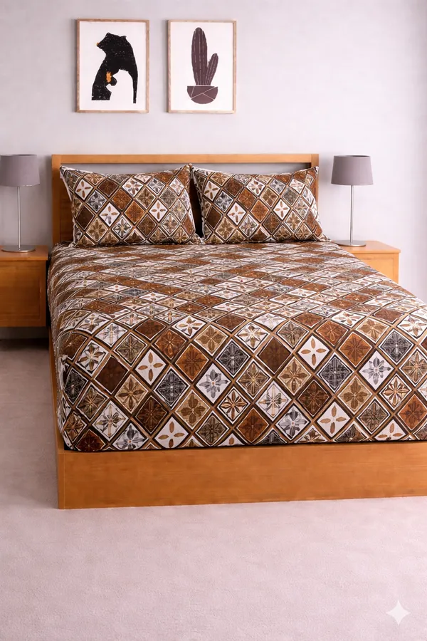 Multicolor_Cotton_Magnet_Double_Bedsheet_With_210_Thread_Count