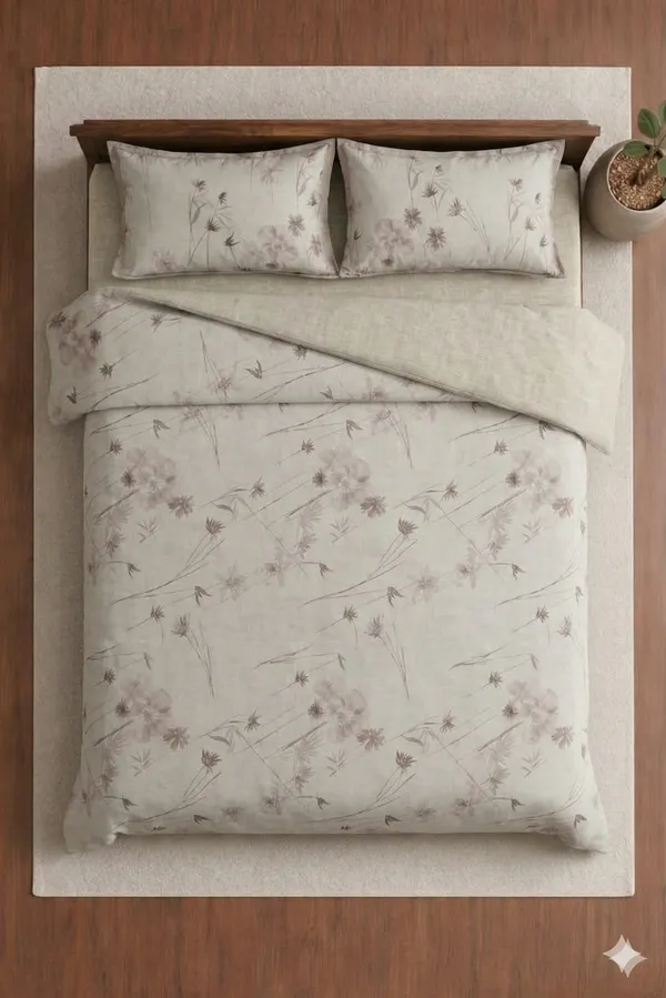 White_Cotton_Zella_Double_Bedsheet_With_210_Thread_Count