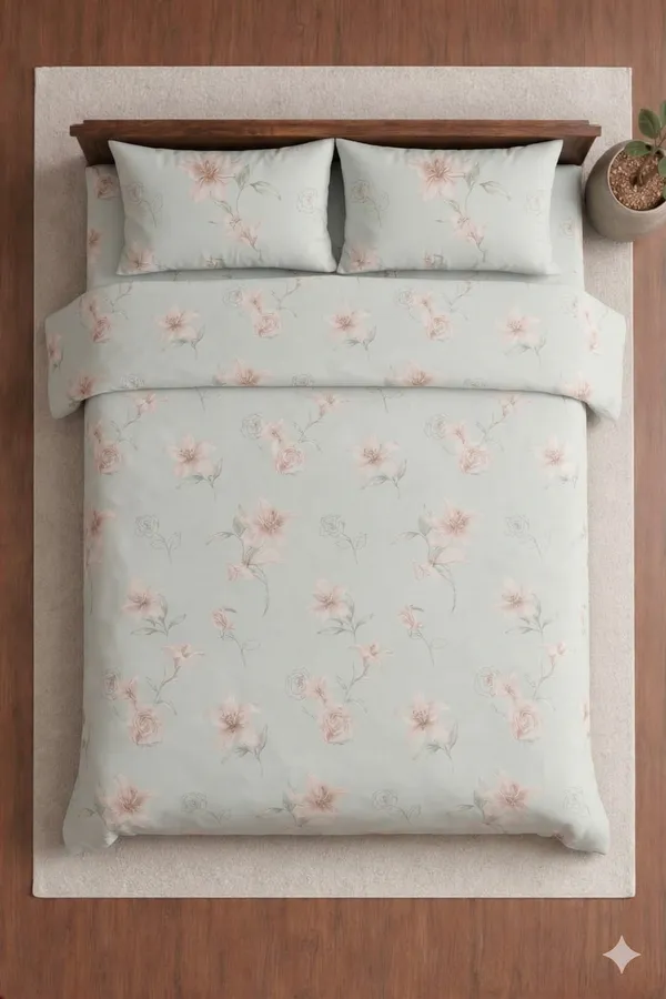 Blue_Cotton_Carnival_Double_Bedsheet_With_180_Thread_Count