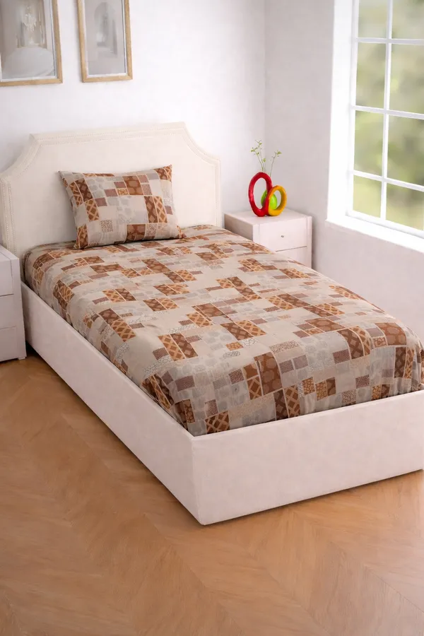 Multicolor_Cotton_Crown_Single_Bedsheet