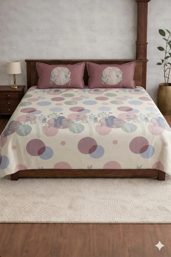 Multicolor_Cotton_Rock_N_Roll_Double_Bedsheet_With_310_Thread_Count