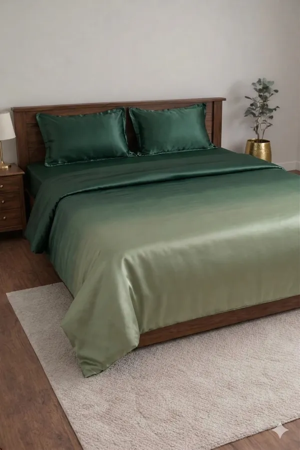 Green_Cotton_Rosewood_Double_Bedsheet_With_310_Thread_Count