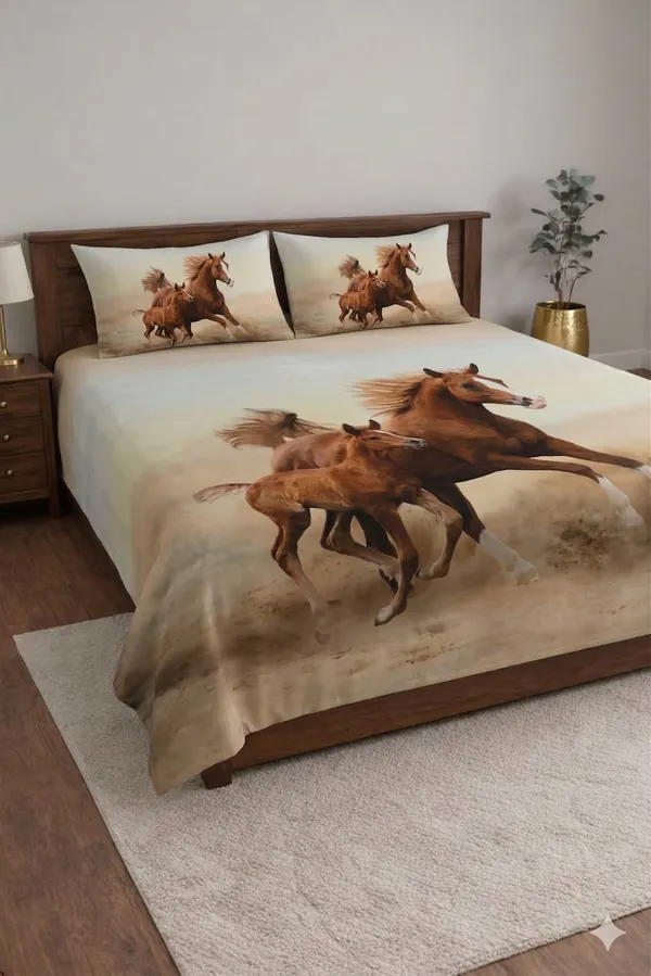 Brown_Cotton_Digi_Style_Double_Bedsheet_With_310_Thread_Count