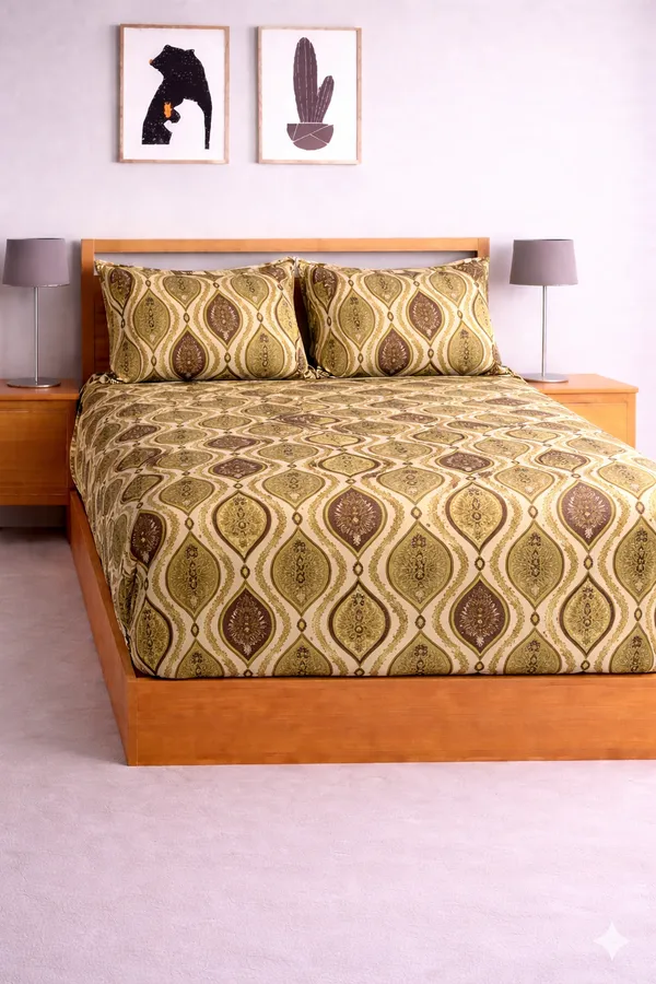 Multicolor_Cotton_Magnet_Double_Bedsheet_With_210_Thread_Count