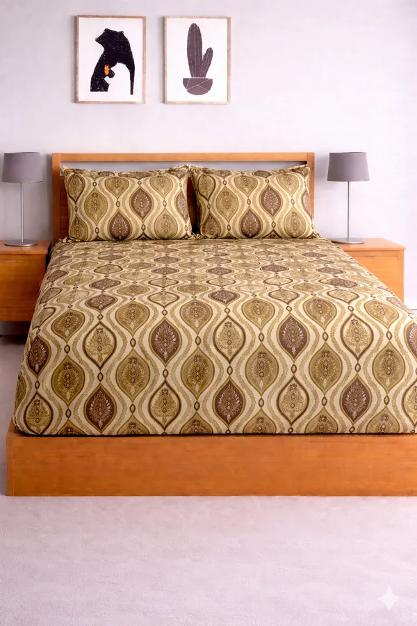 Multicolor_Cotton_Magnet_Double_Bedsheet_With_210_Thread_Count