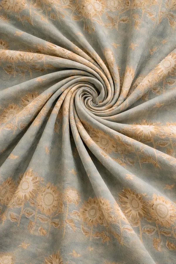 Green_Cotton_Unique_Floral_Double_Bedsheet_With_210_Thread_Count