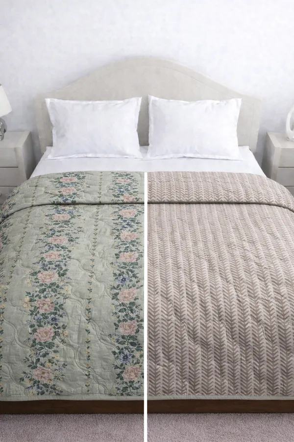 Grey_Cotton_Ac_Quilt_Ac_Quilt/Comforter_With_210_Thread_Count