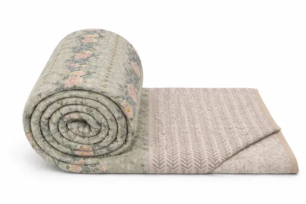 Grey_Cotton_Ac_Quilt_Ac_Quilt/Comforter_With_210_Thread_Count