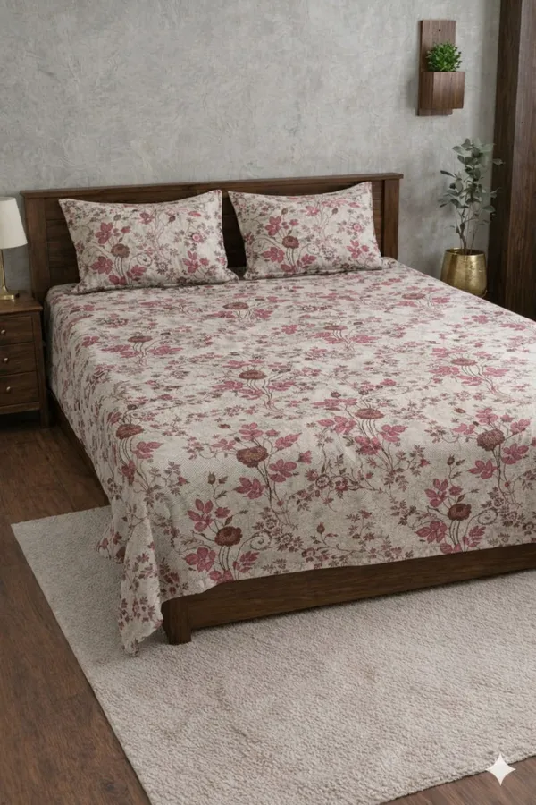 Gold_Cotton_Rosie_Double_Bedsheet_With_310_Thread_Count
