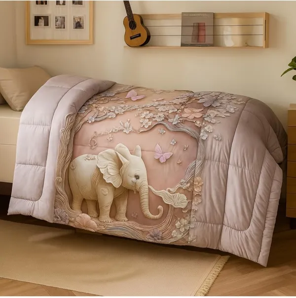 Multicolor_Cotton_7D_Printed_Ac_Quilt/Comforter_With_180_Thread_Count