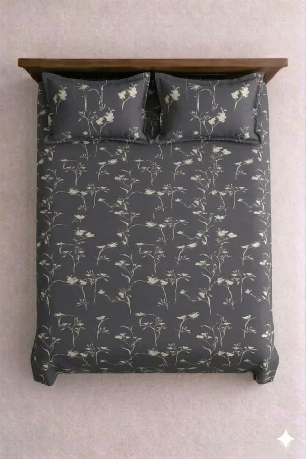 Grey_Cotton_Murphy_King_Double_Bedsheet_With_180_Thread_Count