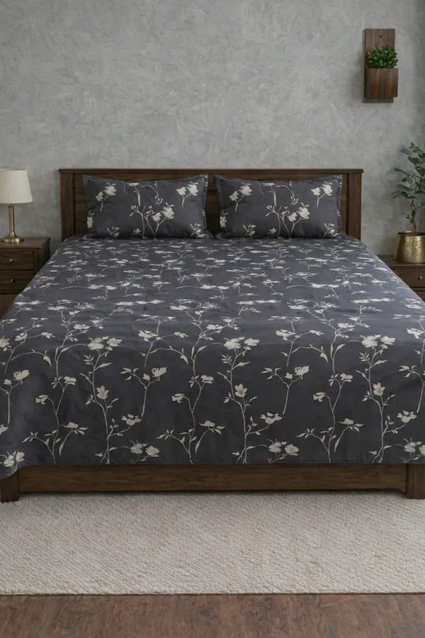 Grey_Cotton_Murphy_King_Double_Bedsheet_With_180_Thread_Count