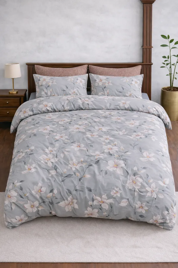 Grey_Cotton_Stanley_Double_Bedsheet_With_210_Thread_Count