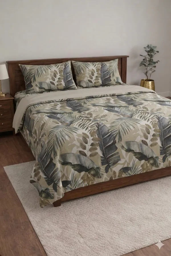 Multicolor_Cotton_Zella_Double_Bedsheet_With_210_Thread_Count