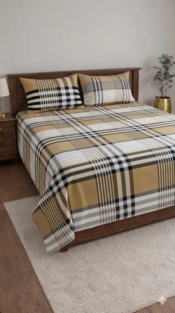 Brown_Cotton_Carnival_Double_Bedsheet_With_180_Thread_Count