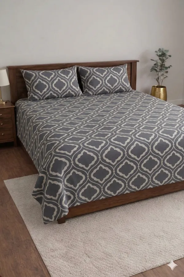 Grey_Cotton_Carnival_Double_Bedsheet_With_180_Thread_Count