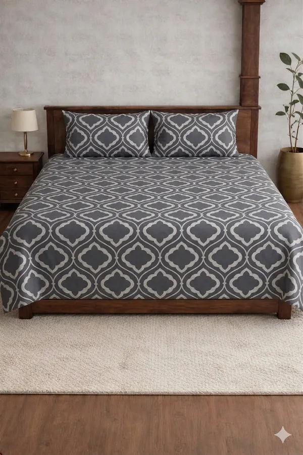 Grey_Cotton_Carnival_Double_Bedsheet_With_180_Thread_Count