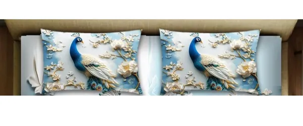 Multicolor_Cotton_7D_Printed_Double_Bedsheet_With_210_Thread_Count