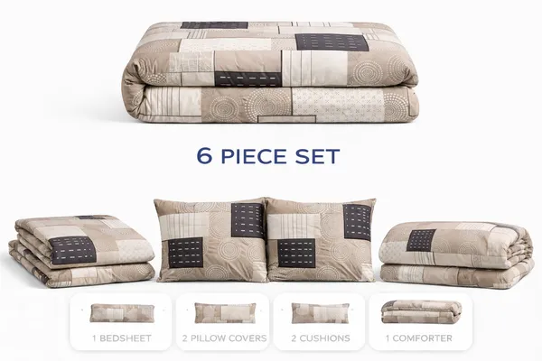 Multicolor_Cotton_6_Pc_Bedding_Set