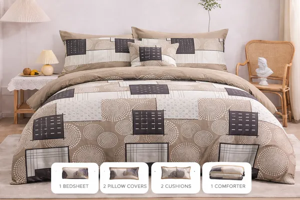 Multicolor_Cotton_6_Pc_Bedding_Set