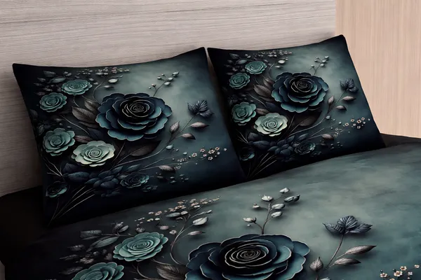 Multicolor_Cotton_7D_Printed_Double_Bedsheet_With_210_Thread_Count