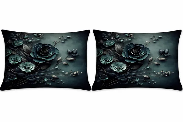 Multicolor_Cotton_7D_Printed_Double_Bedsheet_With_210_Thread_Count
