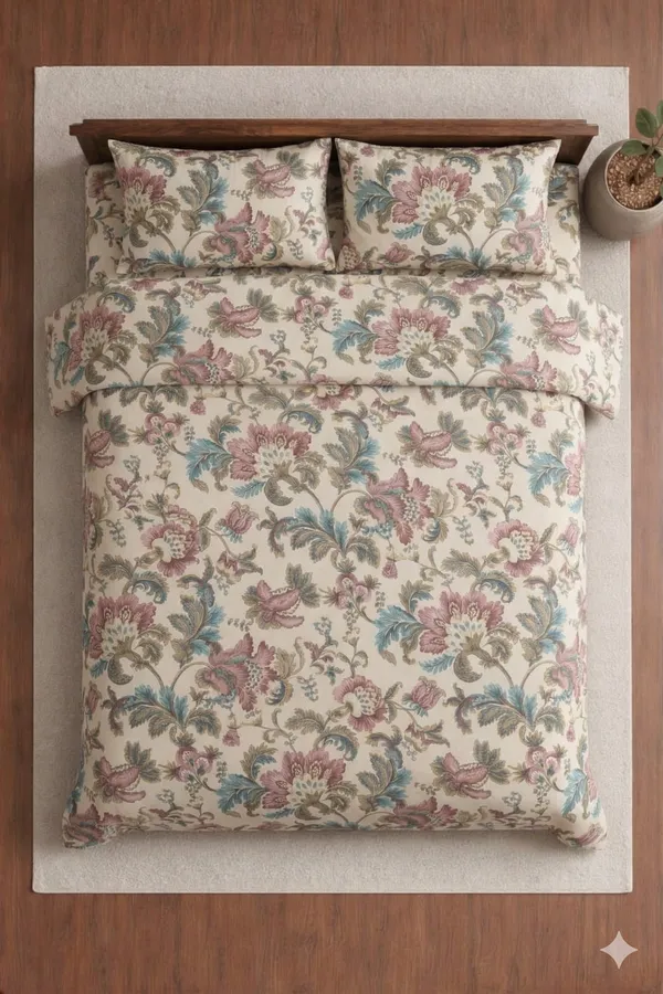 White_Cotton_Palmora_Double_Bedsheet_With_310_Thread_Count