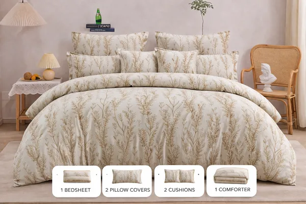 White_Cotton_6_Pc_Bedding_Set