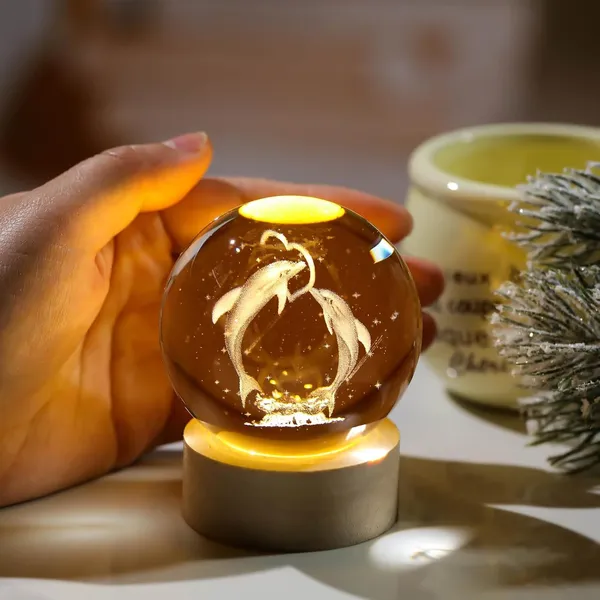 Led_Crystal_Ball_Lamp_|_Led_Dolphin_3D_Crystal_Ball_Night_Light_|_Glass_Ball_Illuminated_With_Wooden_Base_|_Usb_Charging_Lamp_For_Bedroom_|_Home_Decor_&_Gift_With_Soft_Ambient_Lighting