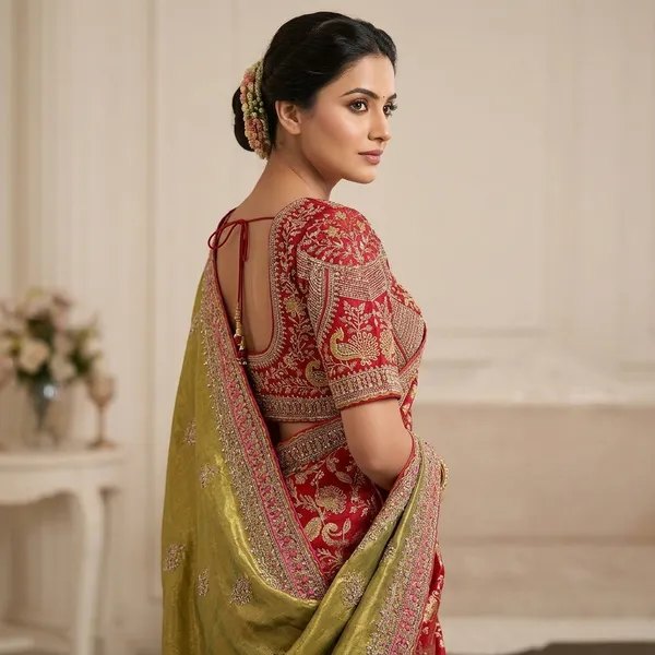 Red_Bridal_Golden_Saree_With_Heavy_Zari_And_Sequin_Work