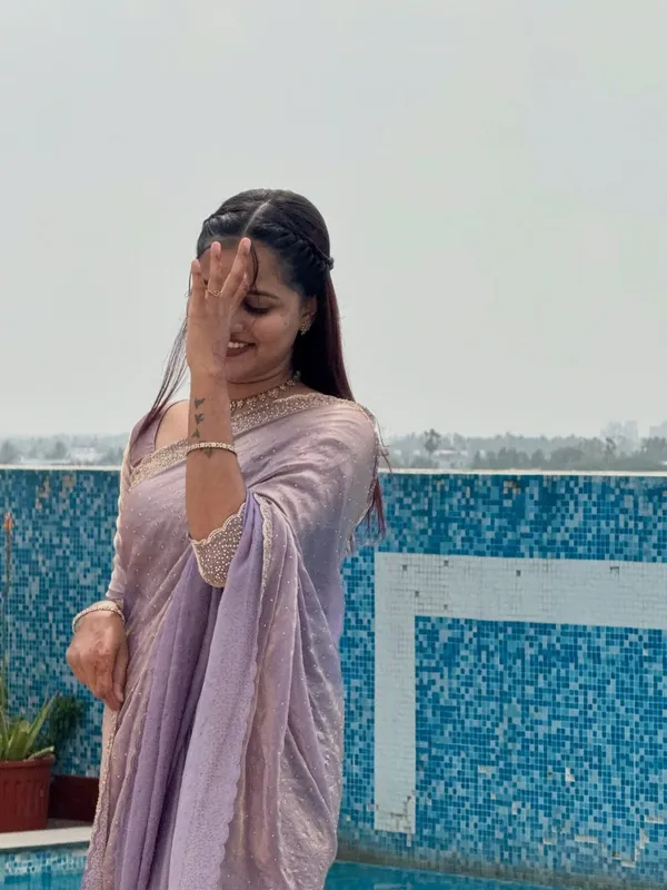 Lavender_Silk_Blend_Saree_For_Women