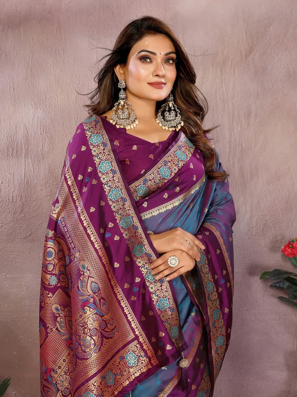 Multicolor_Art_Silk_Saree_For_Women