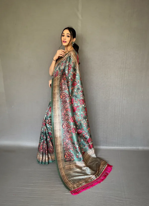 Green_Art_Silk_Saree_For_Women