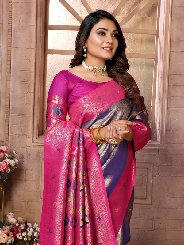 Multicolor_Tissue_Saree_For_Women