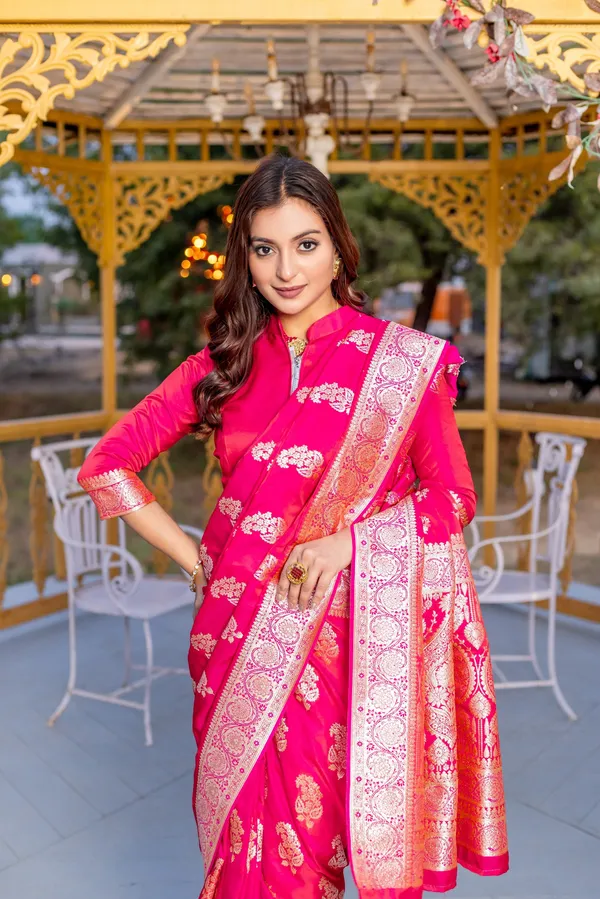 Pink_Art_Silk_Saree_For_Women