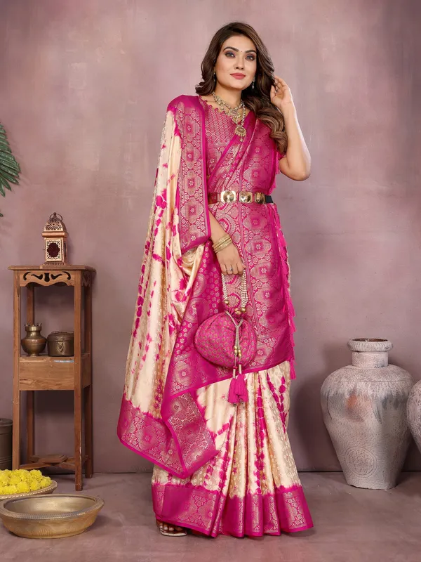 Pink_Art_Silk_Saree_For_Women