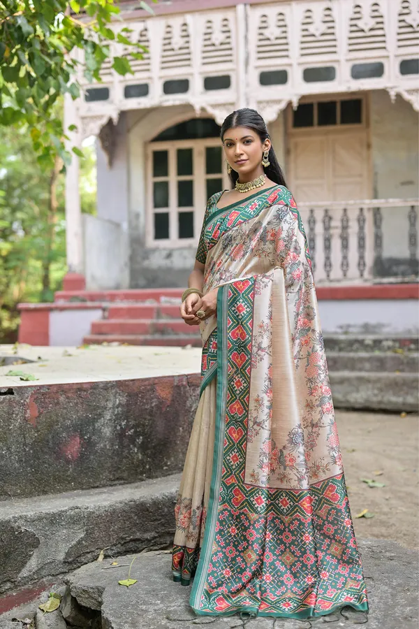 Off_White_Silk_Blend_Saree_For_Women