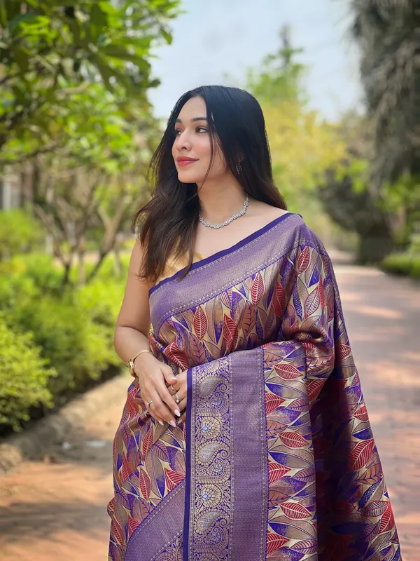 Purple_Art_Silk_Saree_For_Women