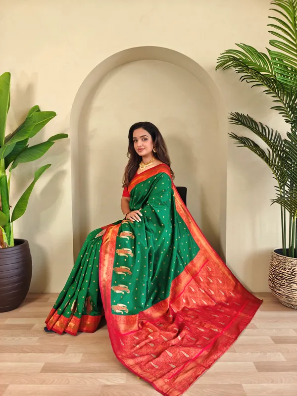 Green_Art_Silk_Saree_For_Women