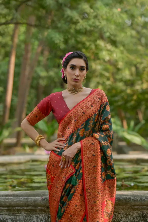 Green_Art_Silk_Saree_For_Women