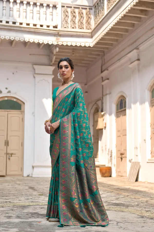 Ocean_Green_Art_Silk_Saree_For_Women