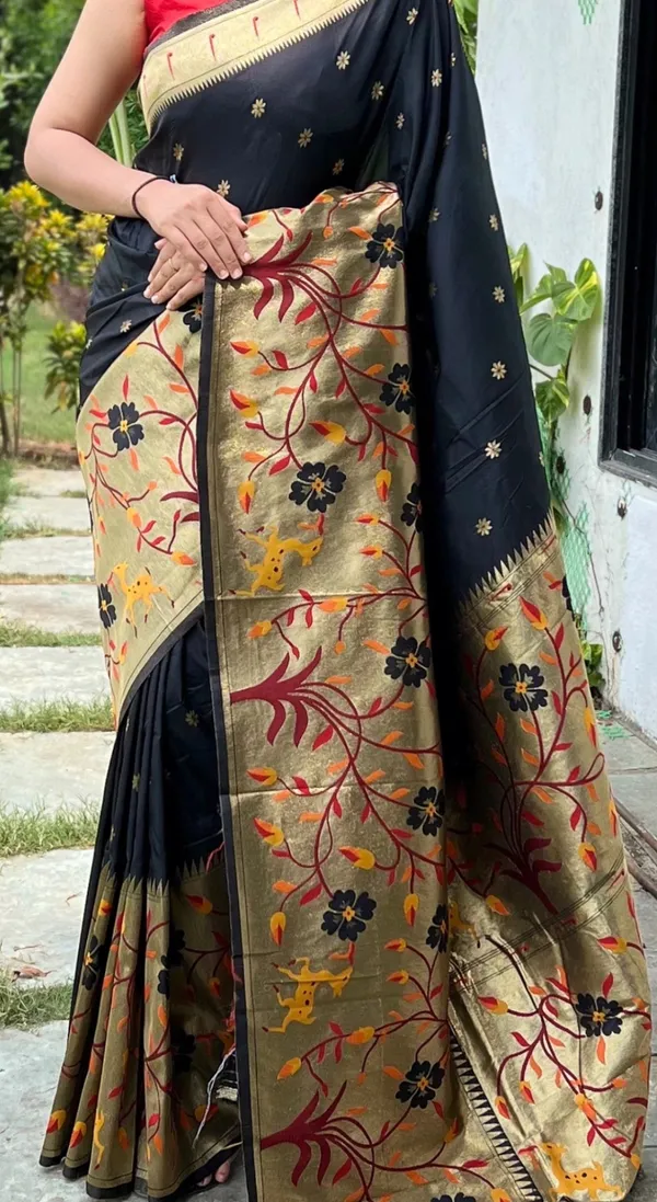Black_Art_Silk_Saree_For_Women