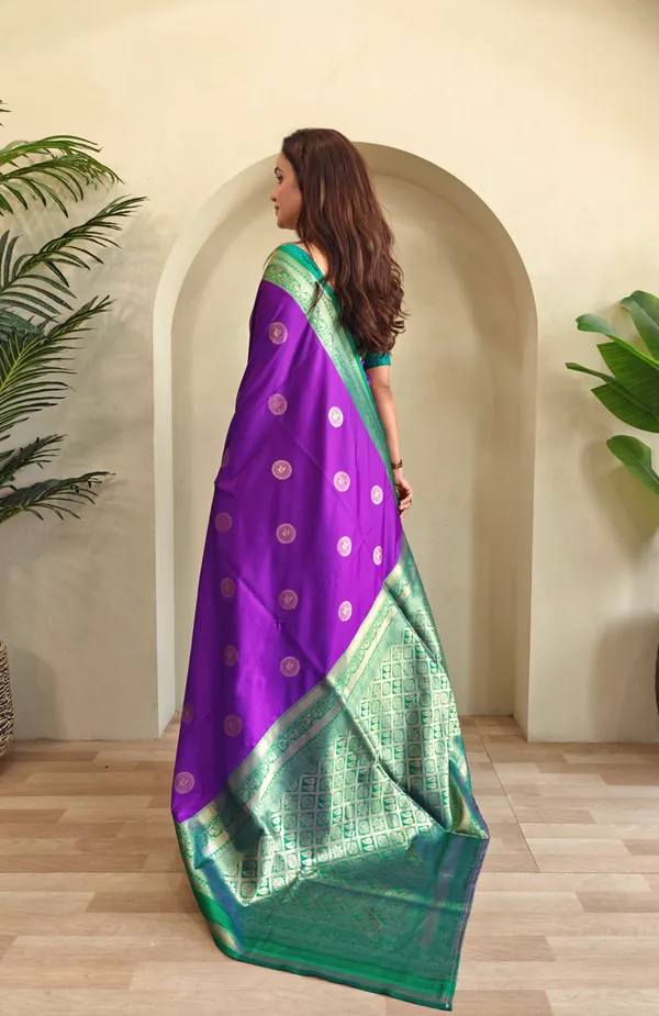 Purple_Art_Silk_Saree_For_Women